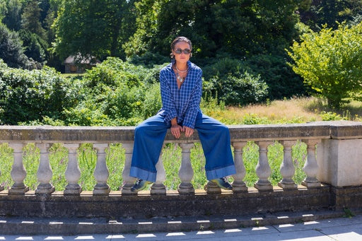 Jeans blauw BLACK ROSE