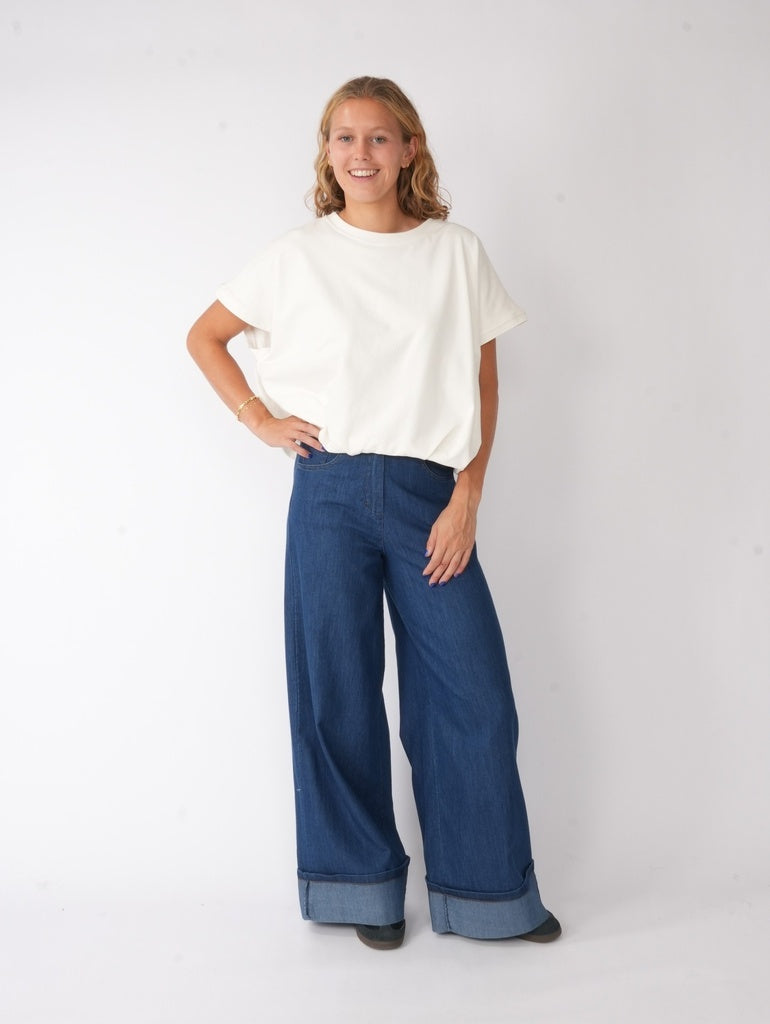 Jeans blauw BLACK ROSE