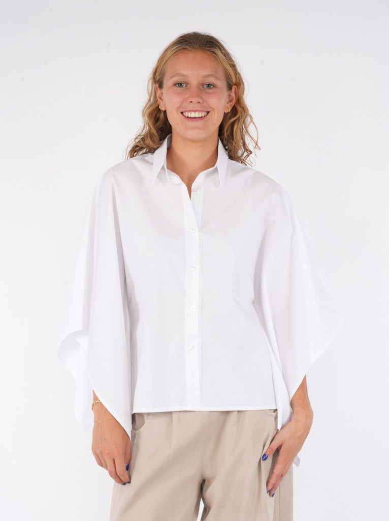 Blouses lange mouw wit BLACK ROSE