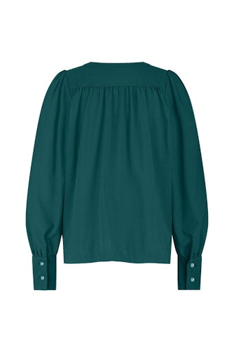 Blouses lange mouw groen Studio Anneloes
