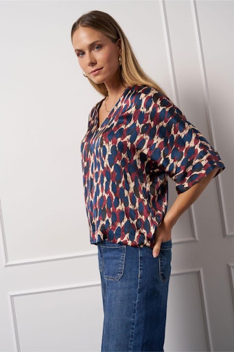 Blouses lange mouw multicolor Studio Anneloes