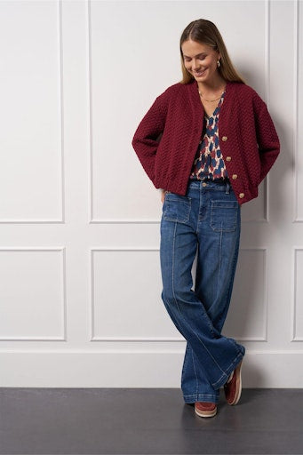 Blouses lange mouw multicolor Studio Anneloes