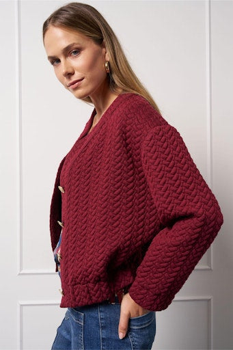 Jassen bordeaux Studio Anneloes