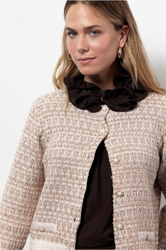 Cardigans goud Studio Anneloes