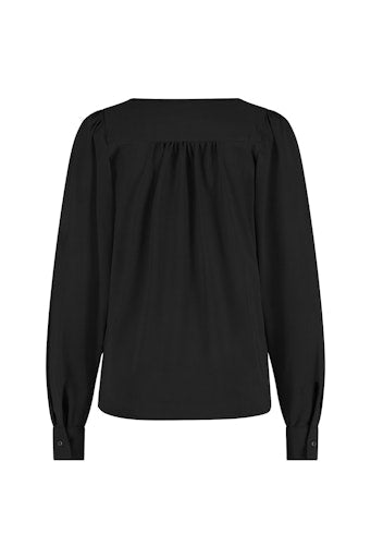 Blouses lange mouw zwart Studio Anneloes