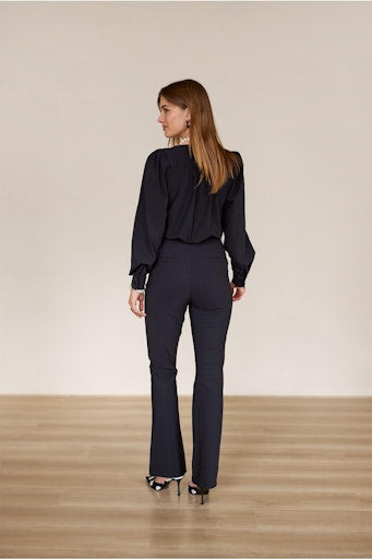 Blouses lange mouw zwart Studio Anneloes