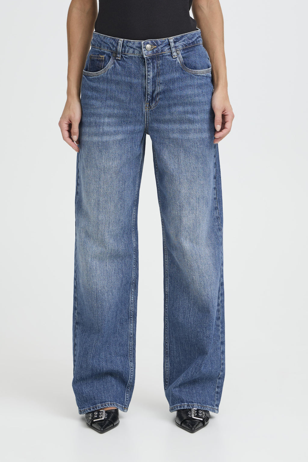 Jeans blauw Pulz Jeans