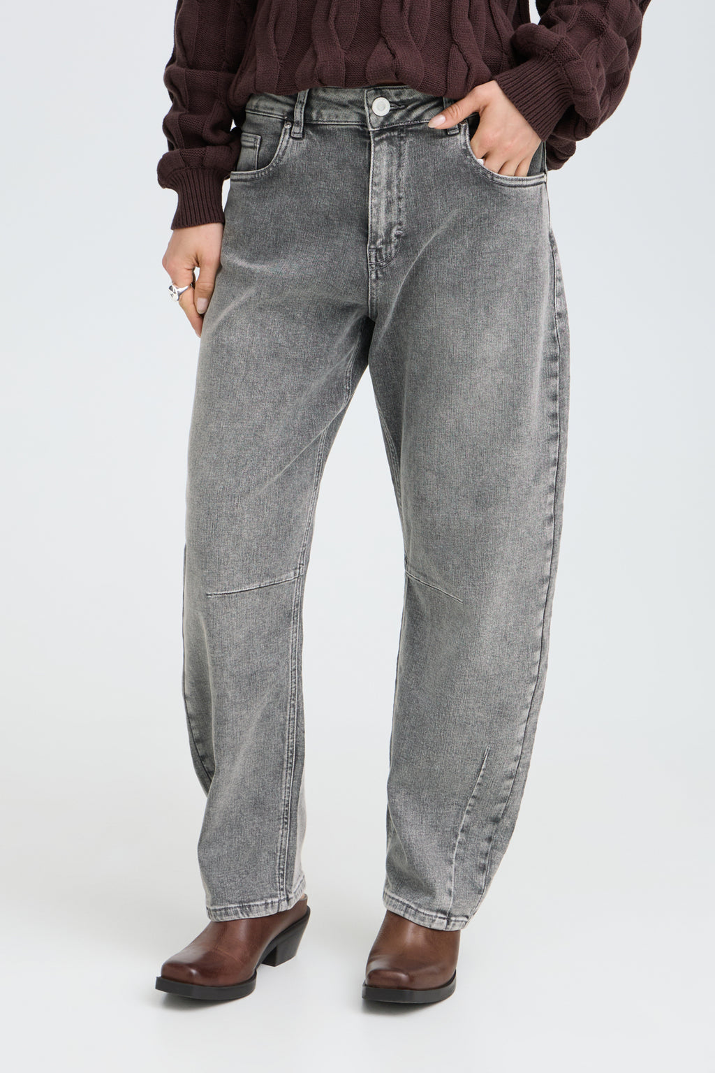 Jeans grijs Pulz Jeans