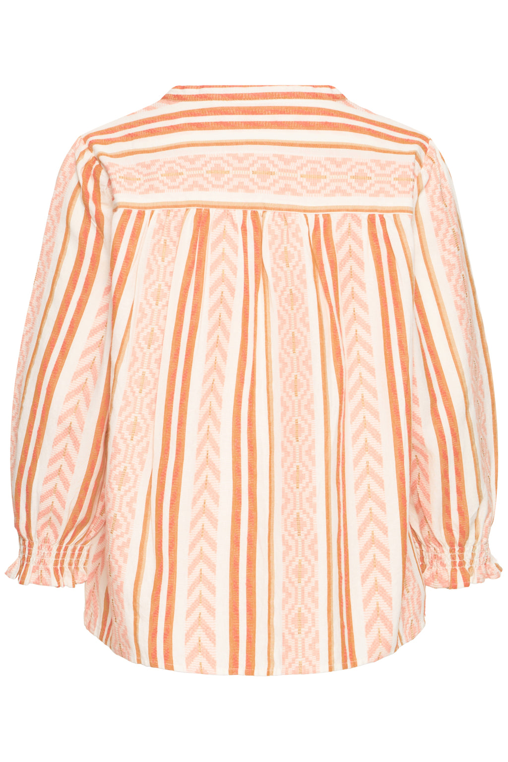 Blouses lange mouw oranje Pulz Jeans