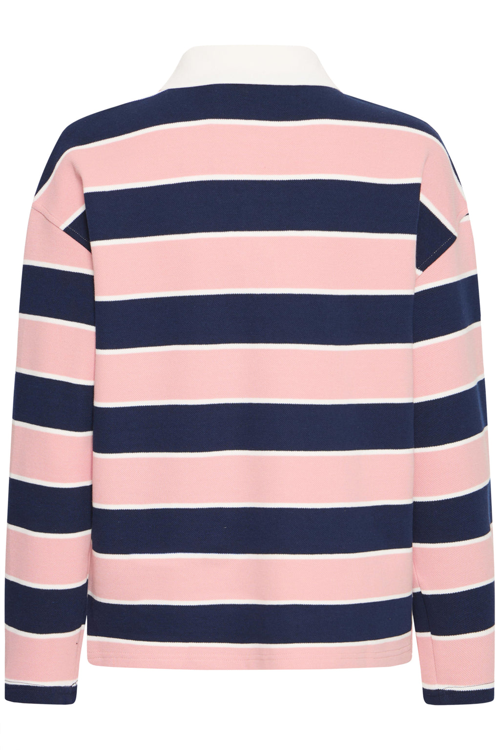Polo's lange mouw navy Pulz Jeans