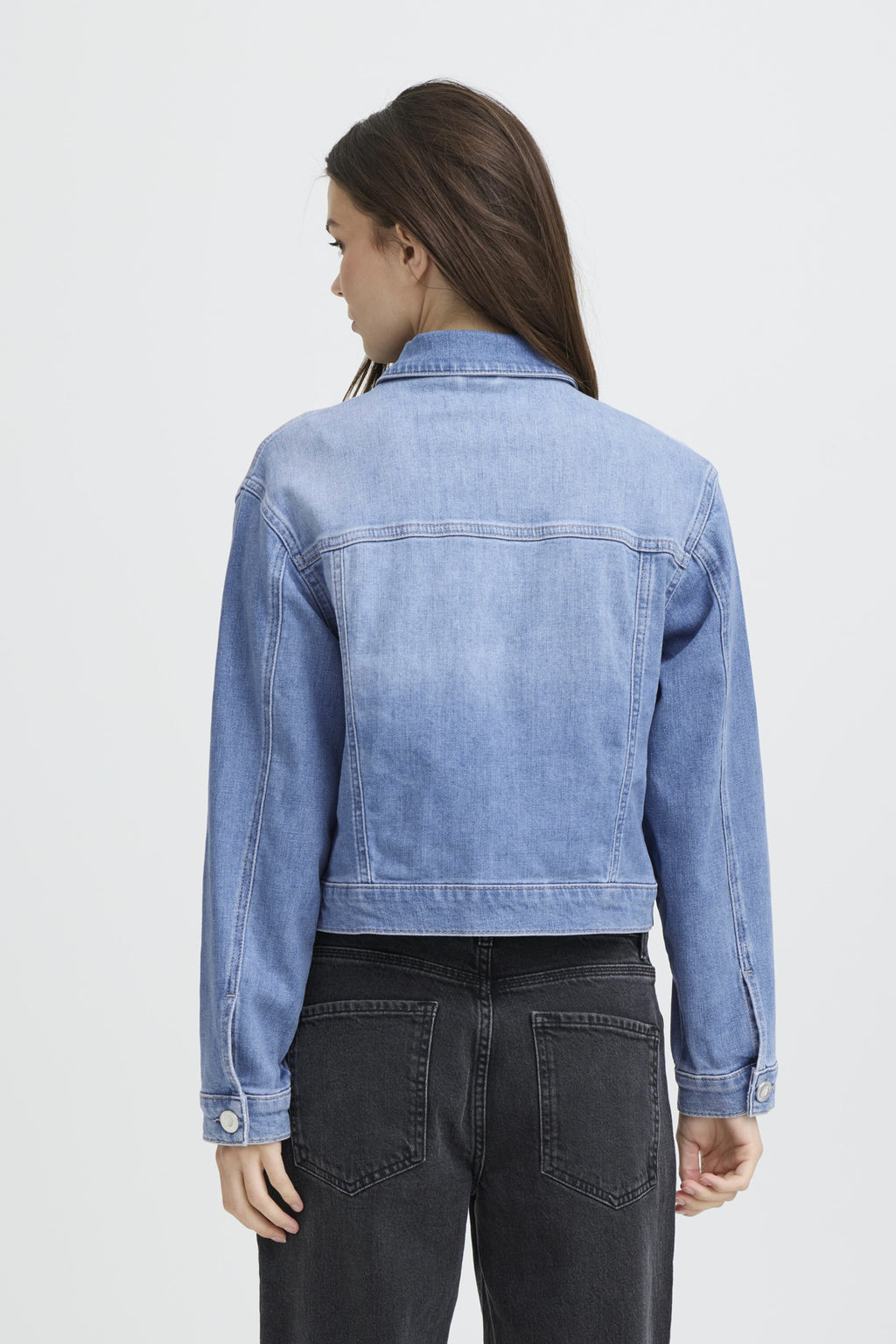 Jeansjassen blauw Pulz Jeans
