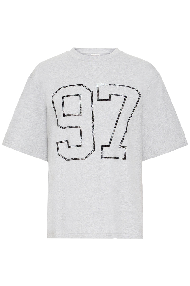 T-shirts korte mouw grijs Pulz Jeans