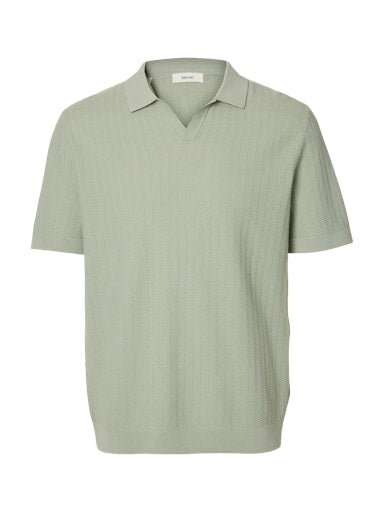 Polo's korte mouw grijs Selected HOMME