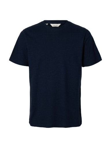 T-shirts korte mouw blauw Selected HOMME