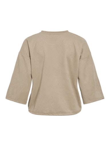 T-shirts lange mouw grijs VILA