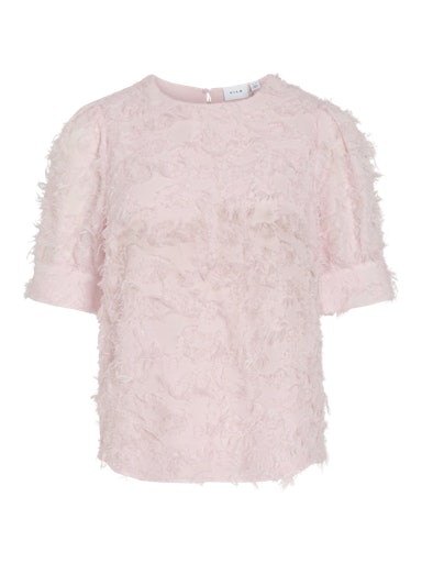 Blouses korte mouw roze VILA