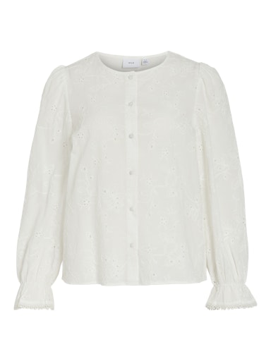 Blouses lange mouw wit VILA