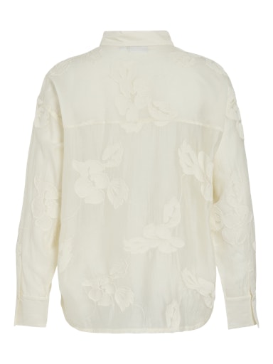 Blouses lange mouw beige VILA
