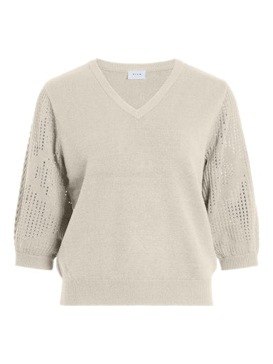 Pulls beige VILA