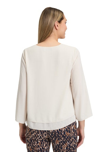 Blouses lange mouw beige Betty Barclay