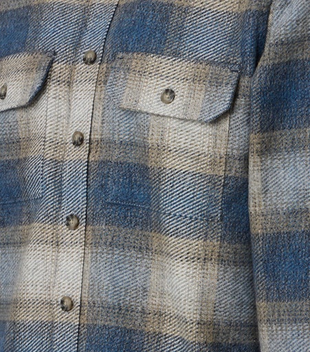 Hemden lange mouw blauw Casa Moda