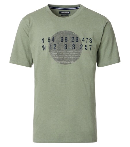 T-shirts korte mouw blauw Casa Moda