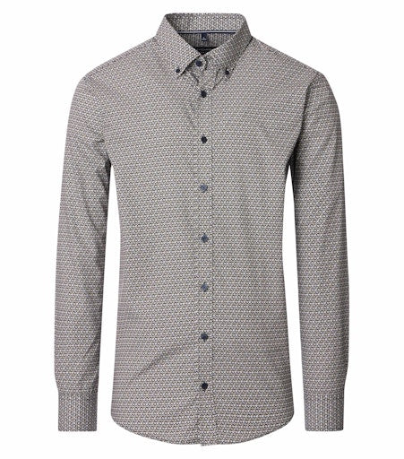 Hemden lange mouw beige Casa Moda