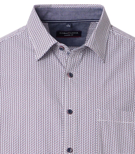 Hemden lange mouw rood Casa Moda