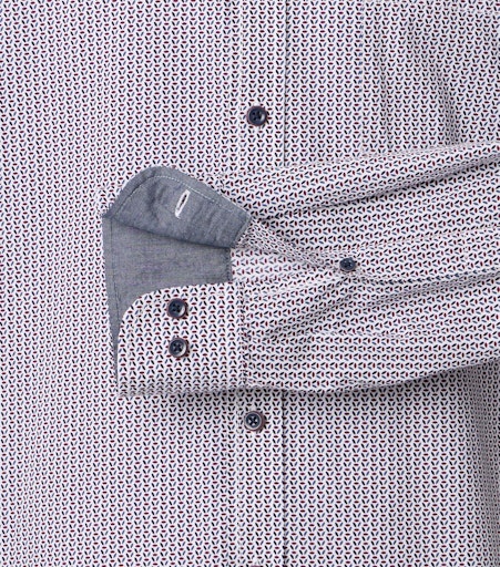 Hemden lange mouw rood Casa Moda