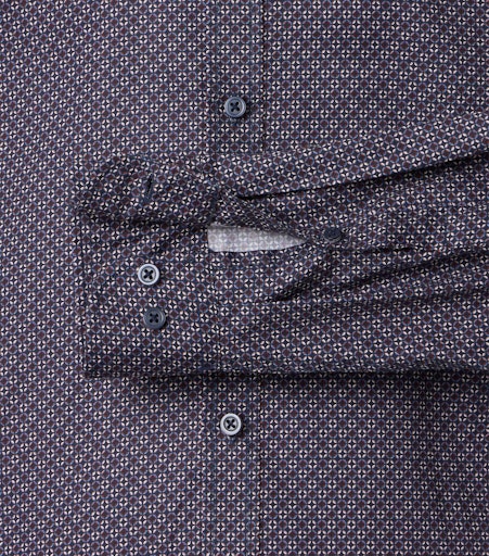 Hemden lange mouw blauw Casa Moda