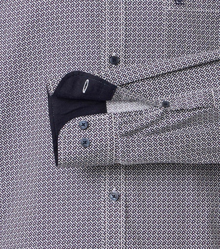 Hemden lange mouw blauw Casa Moda