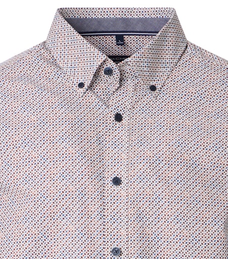 Hemden lange mouw bruin Casa Moda