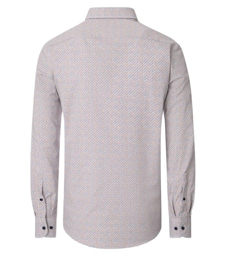 Hemden lange mouw bruin Casa Moda