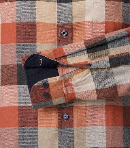 Hemden lange mouw beige Casa Moda