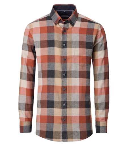 Hemden lange mouw beige Casa Moda