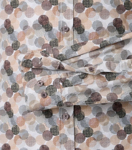 Hemden lange mouw bruin Casa Moda