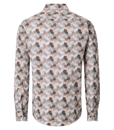 Hemden lange mouw bruin Casa Moda