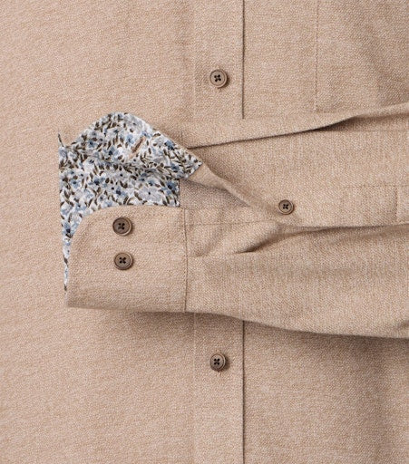 Hemden lange mouw beige Casa Moda