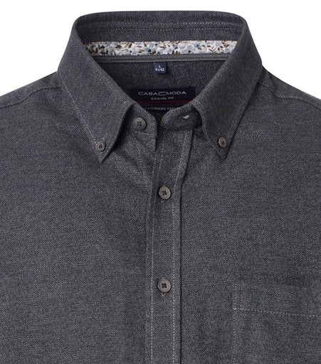 Hemden lange mouw grijs Casa Moda