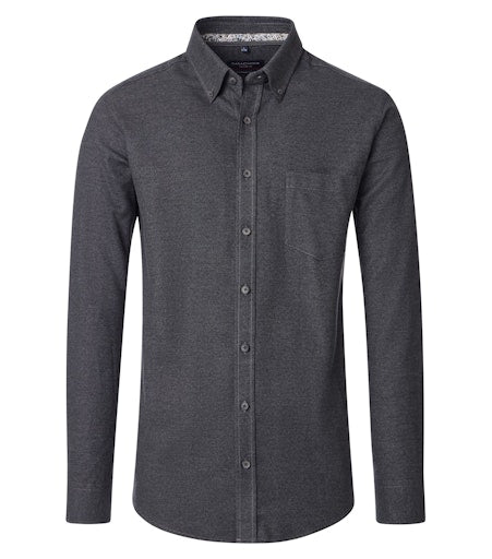 Hemden lange mouw grijs Casa Moda
