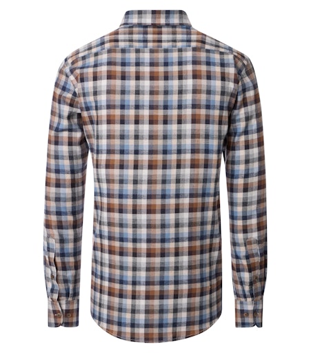 Hemden lange mouw grijs Casa Moda