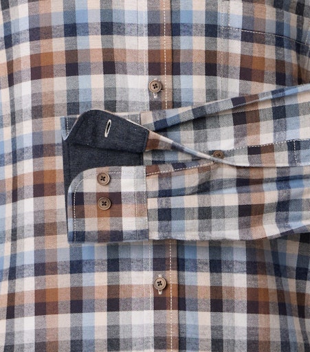 Hemden lange mouw grijs Casa Moda