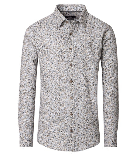 Hemden lange mouw grijs Casa Moda