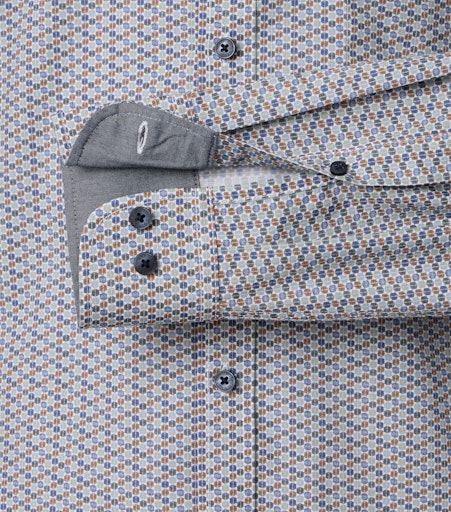 Hemden lange mouw groen Casa Moda