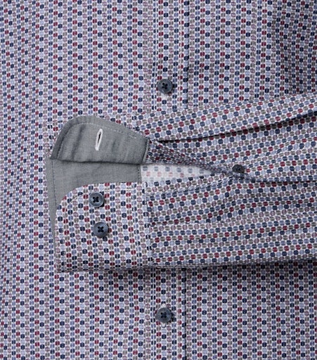 Hemden lange mouw rood Casa Moda