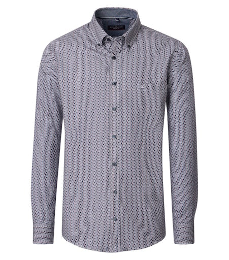 Hemden lange mouw rood Casa Moda