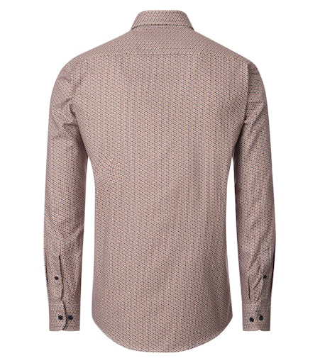 Hemden lange mouw oranje Casa Moda