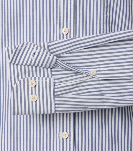 Hemden lange mouw blauw Casa Moda