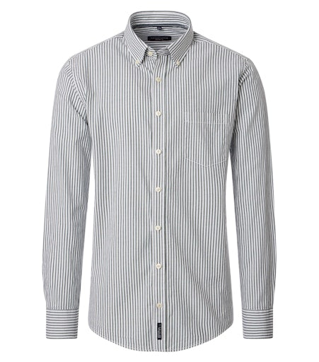 Hemden lange mouw groen Casa Moda