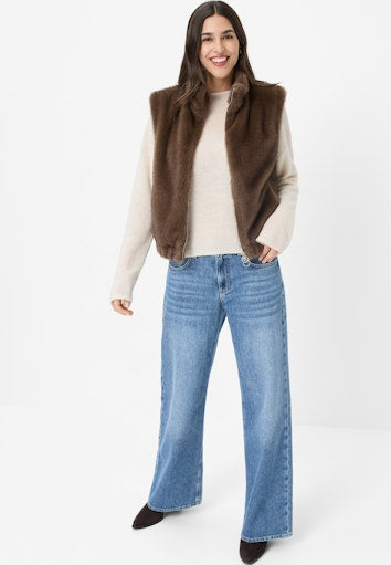 Bodywarmers bruin Fuchs Schmitt